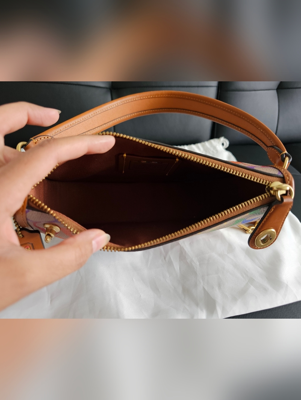 Authentic Limited Edition Coach Swinger Bag - PRICE FIRM - Picture 4 of 11